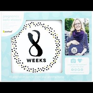 Baby Bump Weekly Milestone Pregnancy Stickers